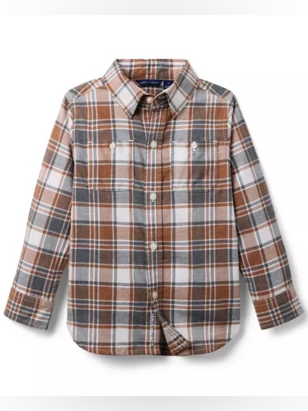 Janie and Jack Plaid Flannel Shirt